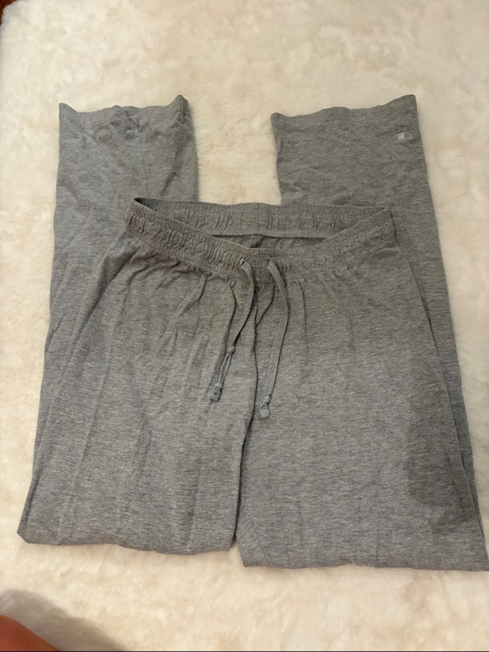 Champion Heather Gray Drawstring Sweatpants